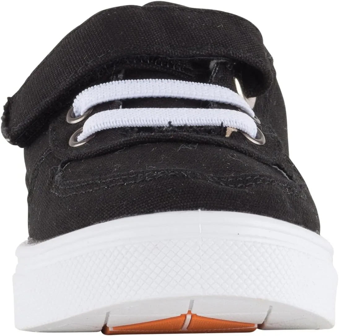 Oomphies Ethan Boys Low-Top Sneakers  Canvas Upper, Hook & Loop Closure, Cushioned Footbed & Durable Rubber Sole