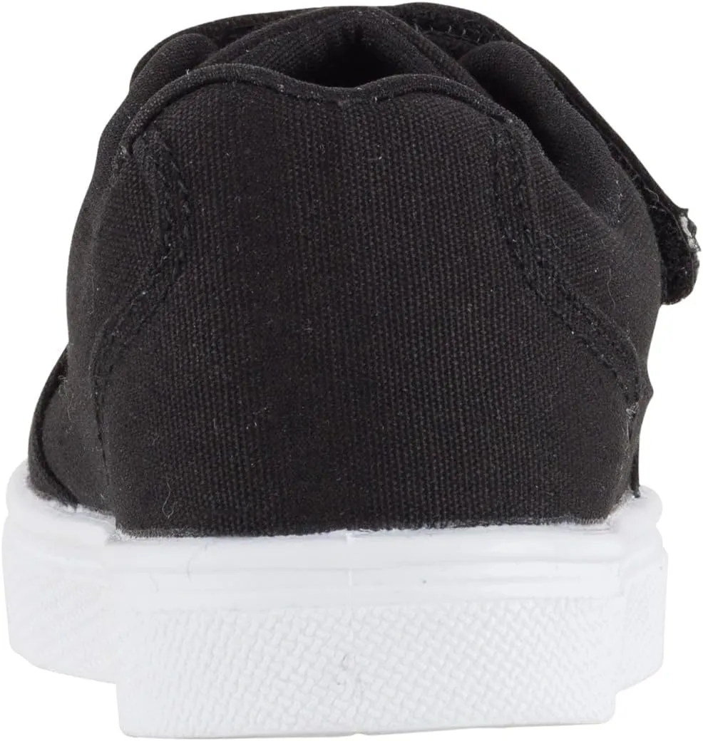 Oomphies Ethan Boys Low-Top Sneakers  Canvas Upper, Hook & Loop Closure, Cushioned Footbed & Durable Rubber Sole