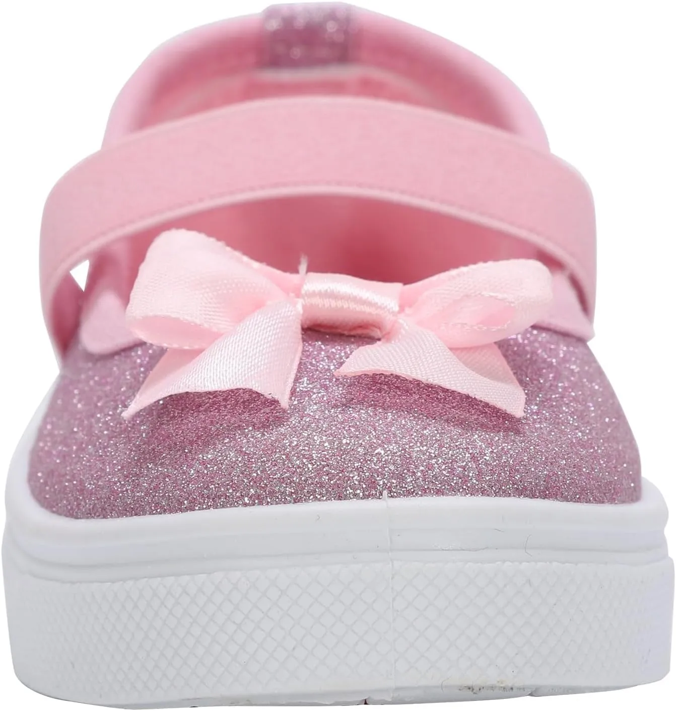 Oomphies Quinn Slip-On Mary Jane Shoes for Girls  Comfortable Elastic Strap, Cushioned Insole & Durable Rubber Sole