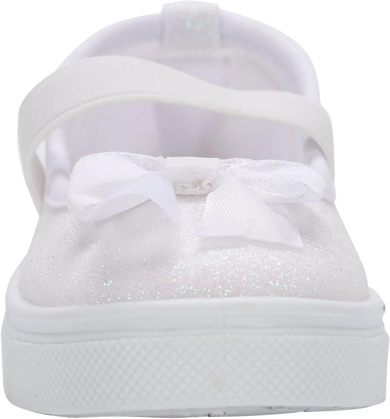 Oomphies Quinn Slip-On Mary Jane Shoes for Girls  Comfortable Elastic Strap, Cushioned Insole & Durable Rubber Sole