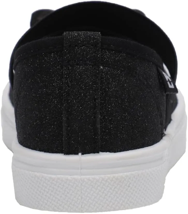 Oomphies Quinn Slip-On Mary Jane Shoes for Girls  Comfortable Elastic Strap, Cushioned Insole & Durable Rubber Sole
