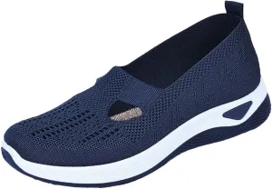 Orthopedic Shoes for Women Breathable Soft Slip On Mens Dress Shoes Lightweight Business Casual Shoes Wedge Sneakers Slip On Tennis Shoe Loafers Dress Shoe