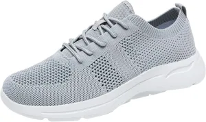 Orthopedic Shoes for Women Breathable Soft Slip On Tennis Shoes Men Loafers Brown Casual Shoes Slip On Sneakers White Tennis Shoe Trainers Shoe