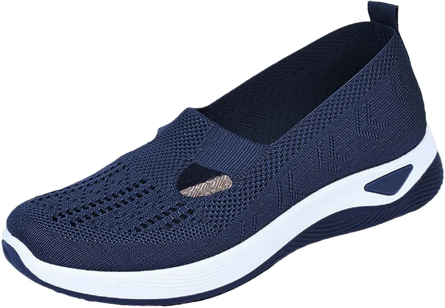 Orthopedic Shoes for Women Woven Orthopedic Tennis Shoes Men Fashion Casual Black Shoes Chunky Sneakers Platform Tennis Shoe Cross Trainer Shoe