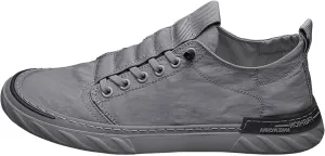 Outdoor Jogging Sneakers for Men Breathable Elastic Fly Woven Mesh Sneaker Memory Foam Versatile Shoes for Men