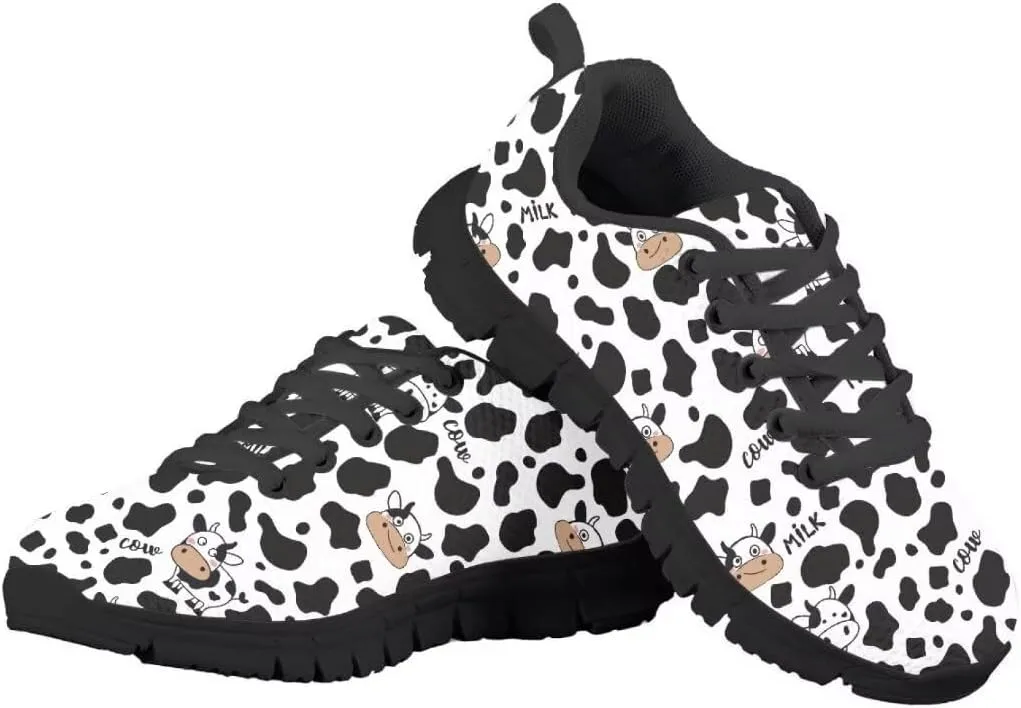 Pinupub Kids Tie Lace Sneakers for Boys Girls Non Slip Durable Running Athletic Tennis Sports Shoes