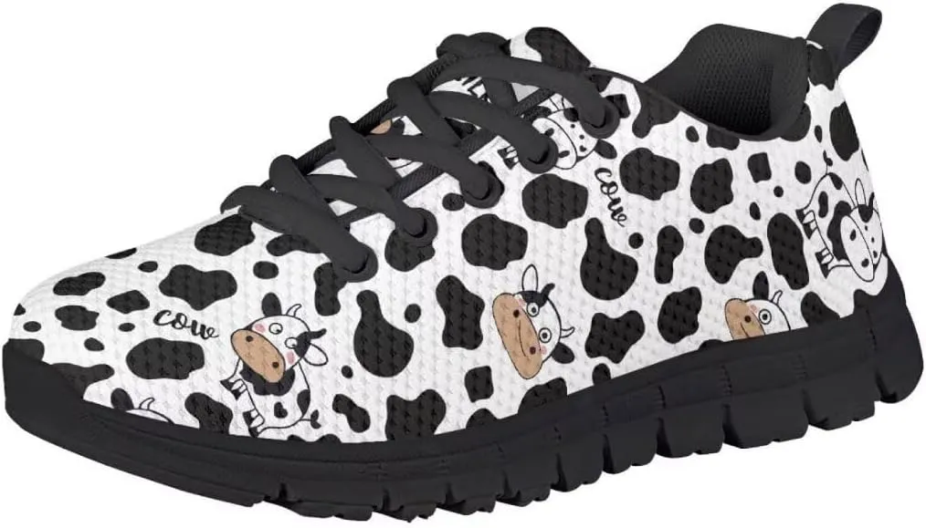 Pinupub Kids Tie Lace Sneakers for Boys Girls Non Slip Durable Running Athletic Tennis Sports Shoes