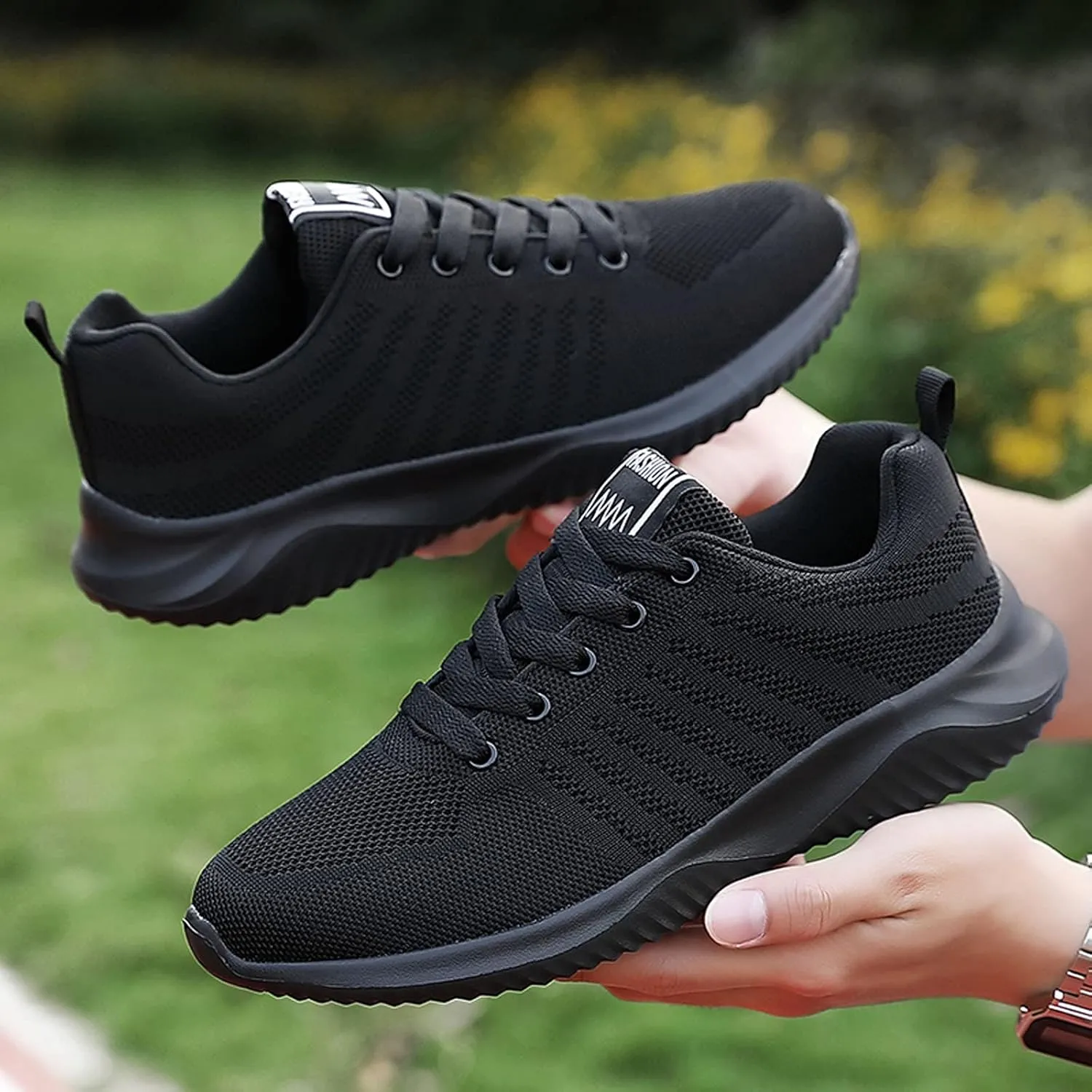 Plantar Fasciitis Shoes Women Work Dressy Womens Non Slip Work Shoes Food Service All Black All Black Platform Tennis Shoes for Women Womens High Top Sneakers Zapato Tenis Antiderrapante para Mujer
