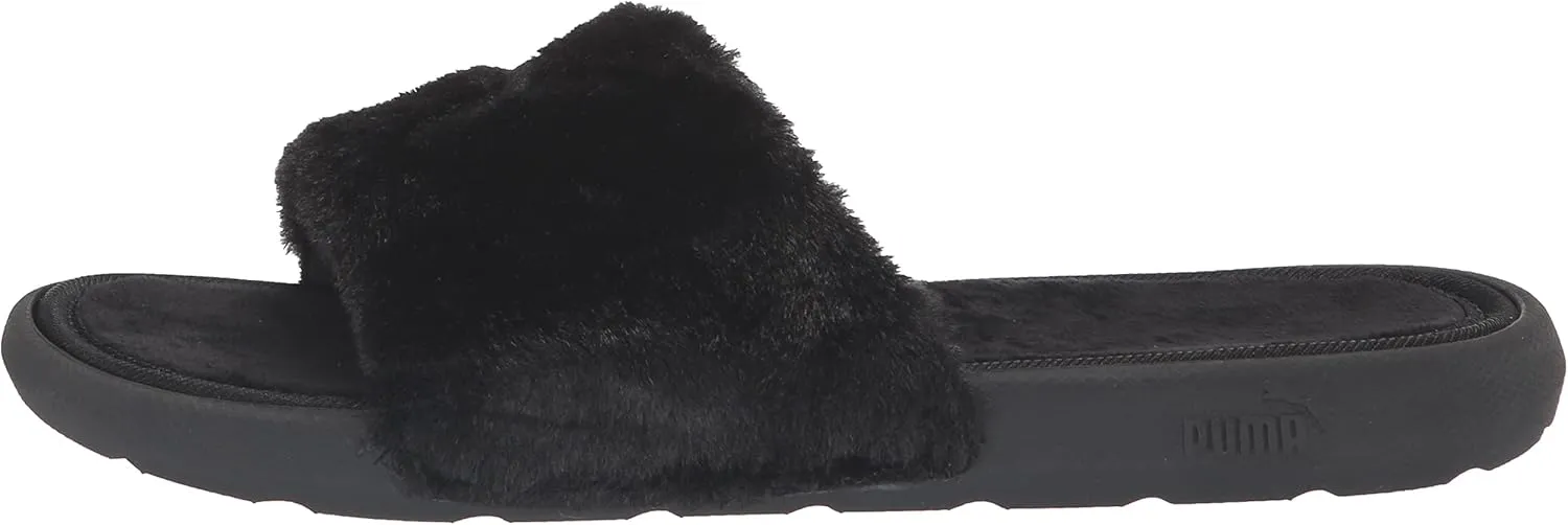 PUMA Unisex-Child Cool Cat Fluffy Slide Sandal