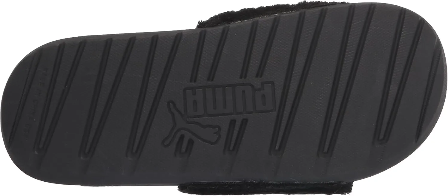 PUMA Unisex-Child Cool Cat Fluffy Slide Sandal