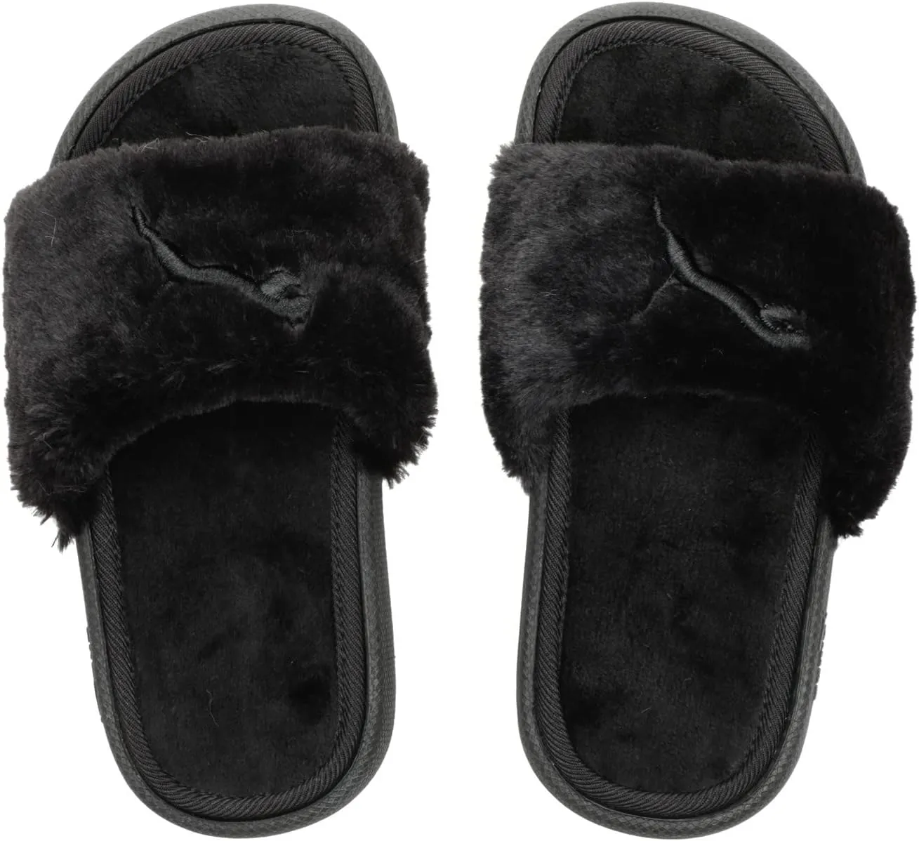 PUMA Unisex-Child Cool Cat Fluffy Slide Sandal