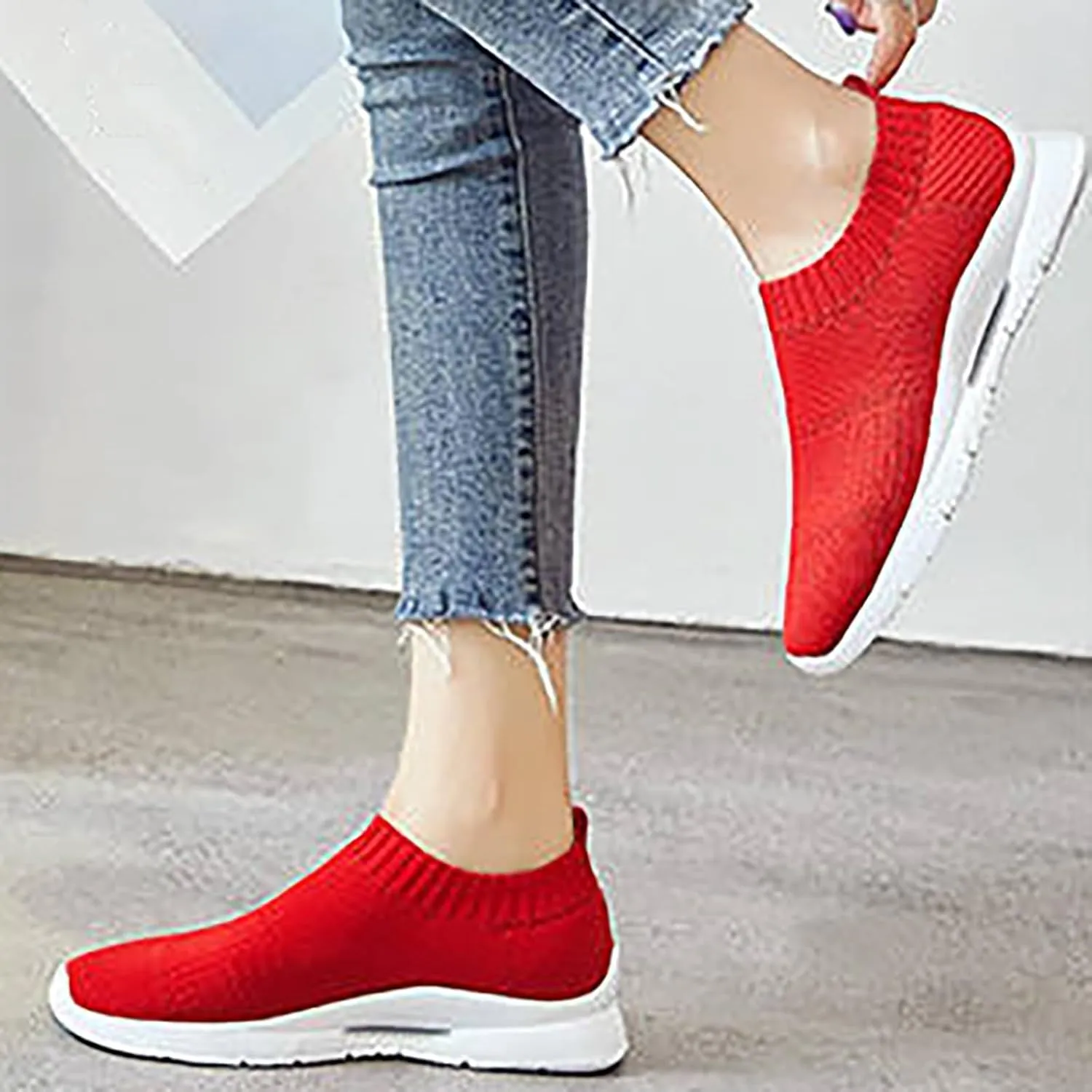 Running Shoes for Women Casual Men Casual Dress Shoes Fashion Sneakers Sneakers Walking Memory Foam Athletic Red Tennis Shoe Loafers Dress Shoe