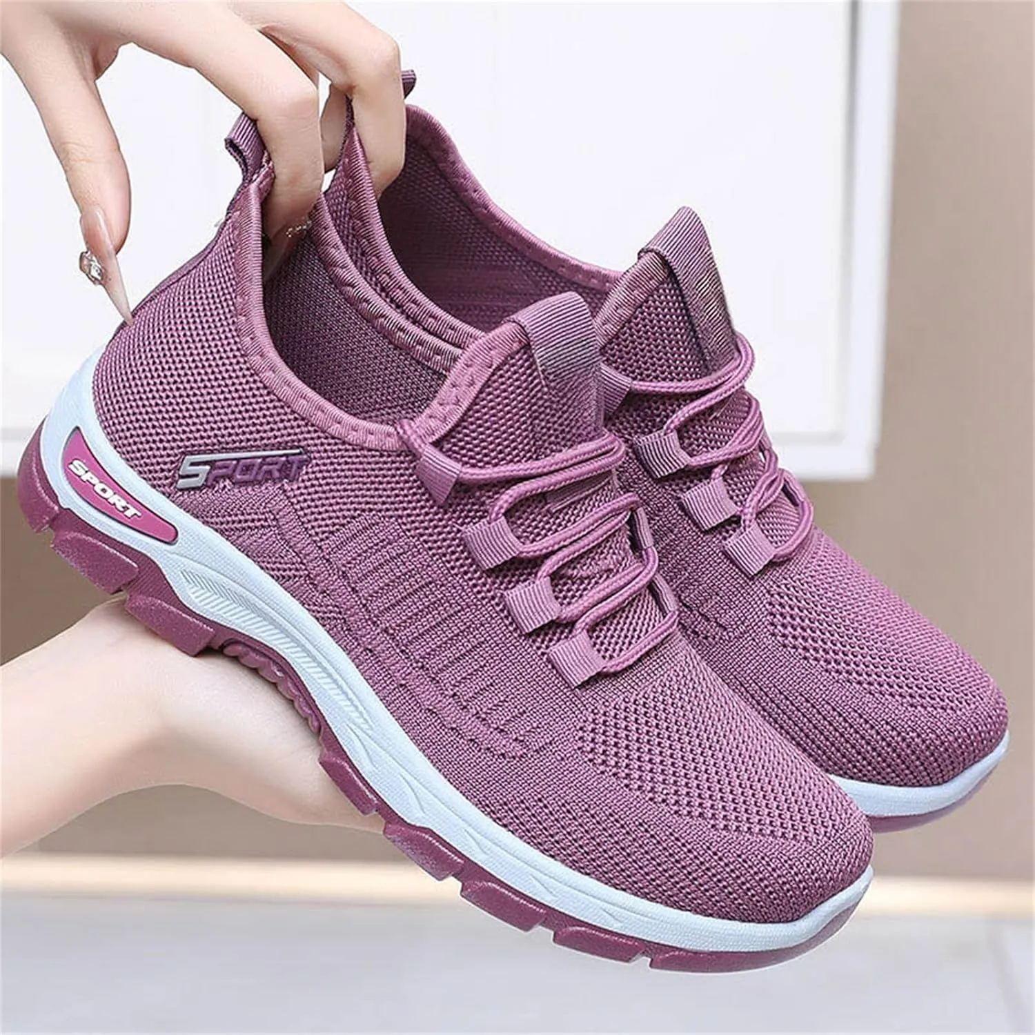 Running Shoes for Womens 2025 Ultra Lightweight Breathable Mesh Tennis Shoe Non Slip Athletic Workout Gym Sneakers