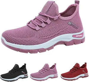 Running Shoes for Womens 2025 Ultra Lightweight Breathable Mesh Tennis Shoe Non Slip Athletic Workout Gym Sneakers