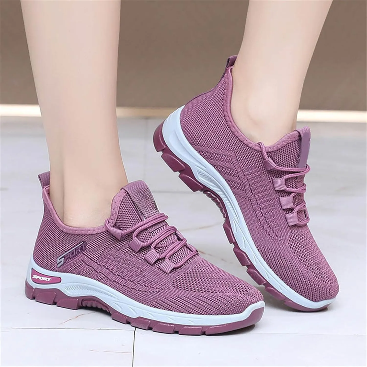 Running Shoes for Womens 2025 Ultra Lightweight Breathable Mesh Tennis Shoe Non Slip Athletic Workout Gym Sneakers