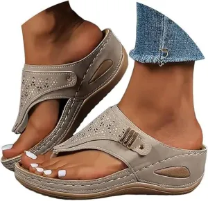 Sandals For Women Dressy Summer,Womens Rhinestone Flat Sandals Crystal Flip Flops Jeweled Beach Sandals Boho Shoes