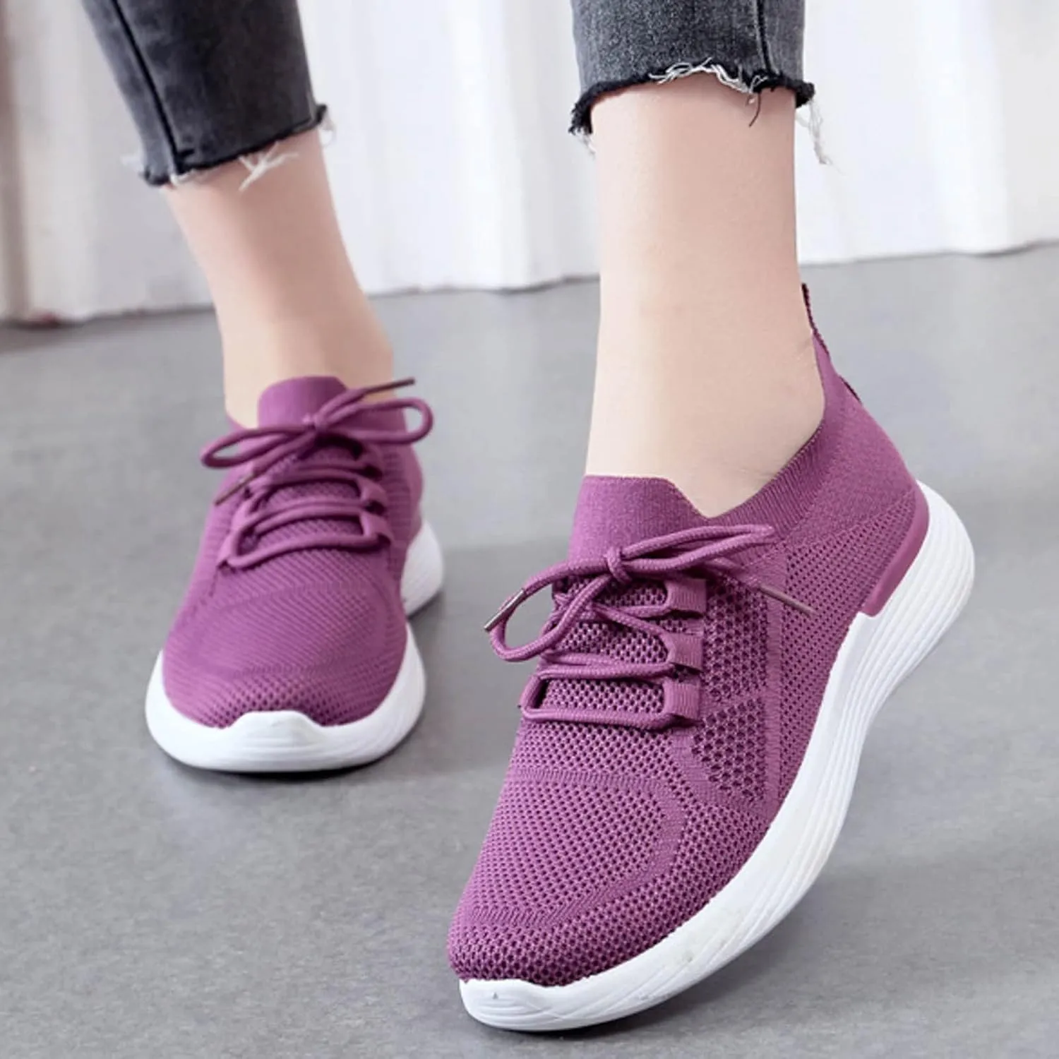 SBGMoSJ Women Sneakers Black Casual Zapatos CóModos Para Embarazadas Wide Width White Canvas Tennis Shoes for Women Women Sneakers Size 6 Wide Women Orthopedic Sneakers Wide