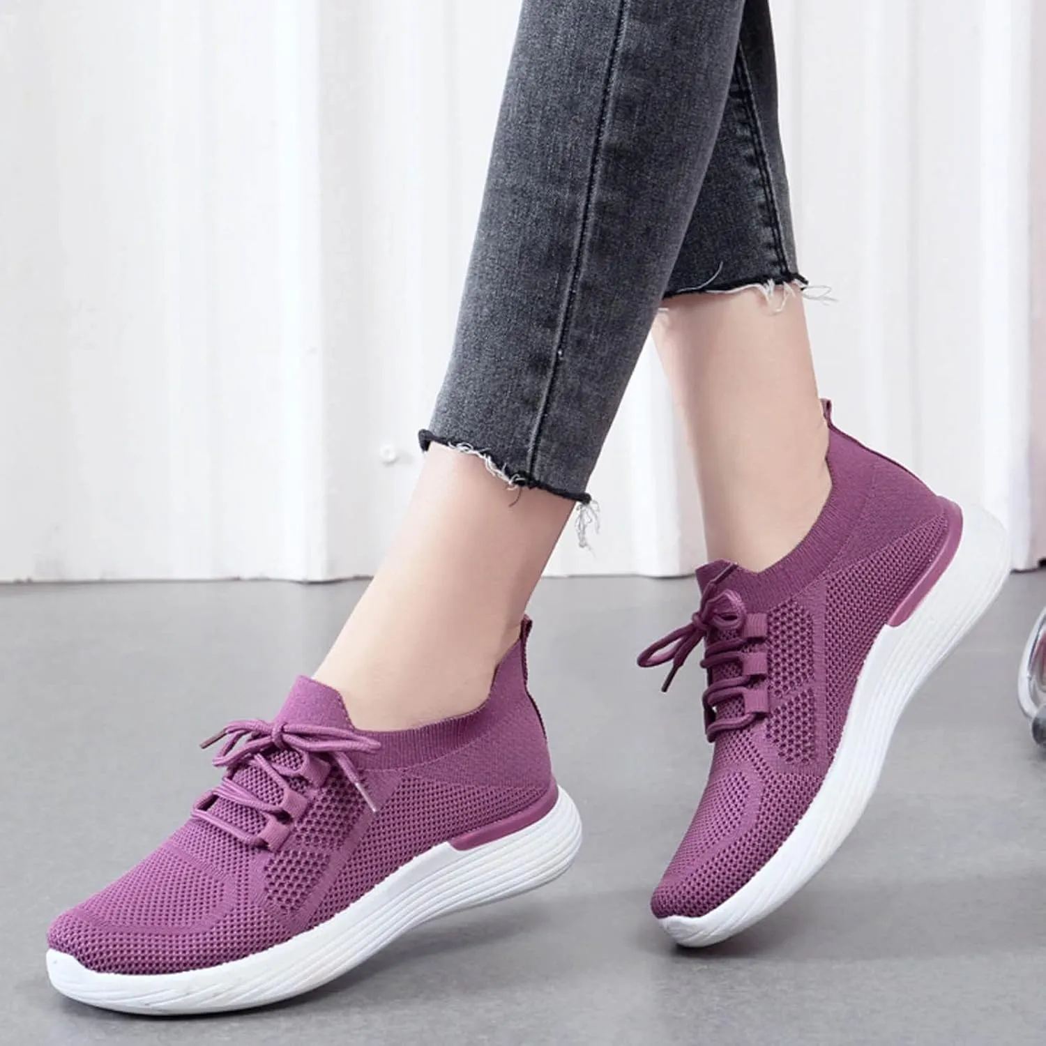 SBGMoSJ Women Sneakers Black Casual Zapatos CóModos Para Embarazadas Wide Width White Canvas Tennis Shoes for Women Women Sneakers Size 6 Wide Women Orthopedic Sneakers Wide