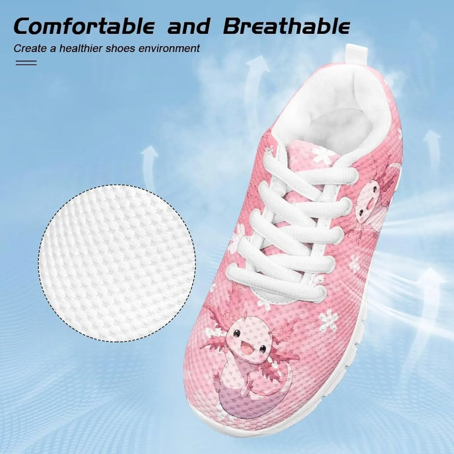 Shoes for Kids Boys Girls Tennis Shoes Mesh Running Shoes Lightweight Athletic Shoes