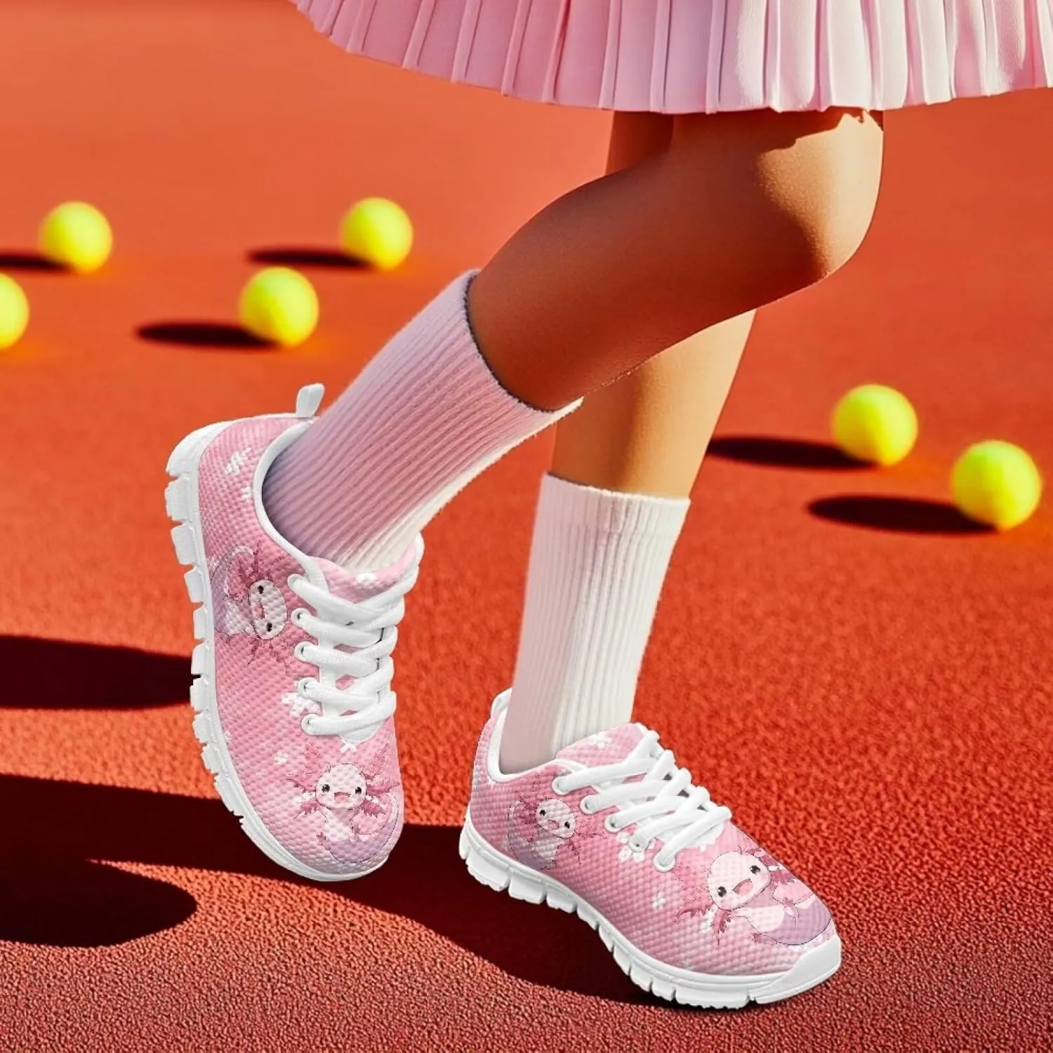 Shoes for Kids Boys Girls Tennis Shoes Mesh Running Shoes Lightweight Athletic Shoes