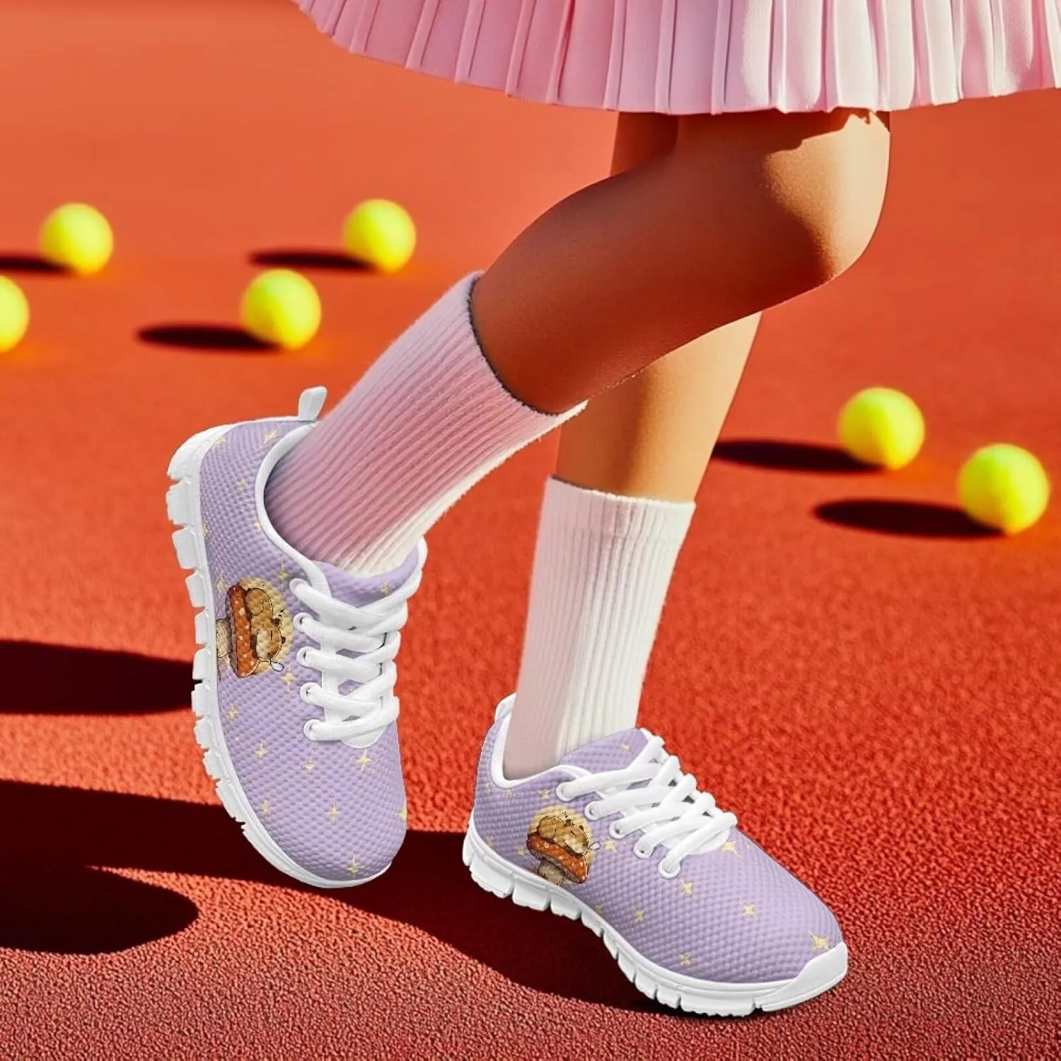 Shoes for Kids Boys Girls Tennis Shoes Mesh Running Shoes Lightweight Athletic Shoes