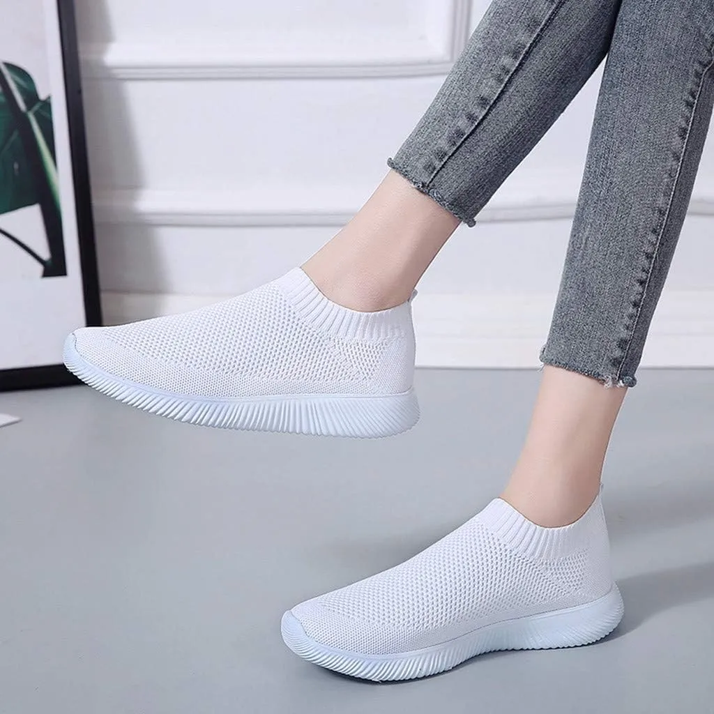 Slip On Shoes Women Lightweight Business Casual Shoes Women's Fashion Sneakers Women's Walking Arch Support Non Slip Work Tennis Shoe Loafers Casual Slip On