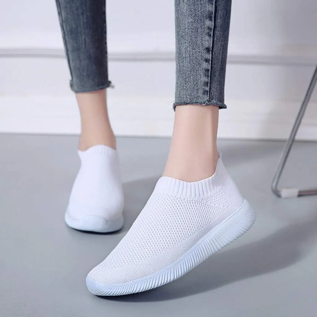 Slip On Shoes Women Lightweight Business Casual Shoes Women's Fashion Sneakers Women's Walking Arch Support Non Slip Work Tennis Shoe Loafers Casual Slip On