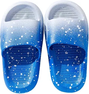 Slip on Slide Sandals Toddler Baby Girl Slippers Open Toe Shoe Head Slippers Girl Home Shoes Baby Soft Soled Sandals Women Simple Princess Shoes Unisex