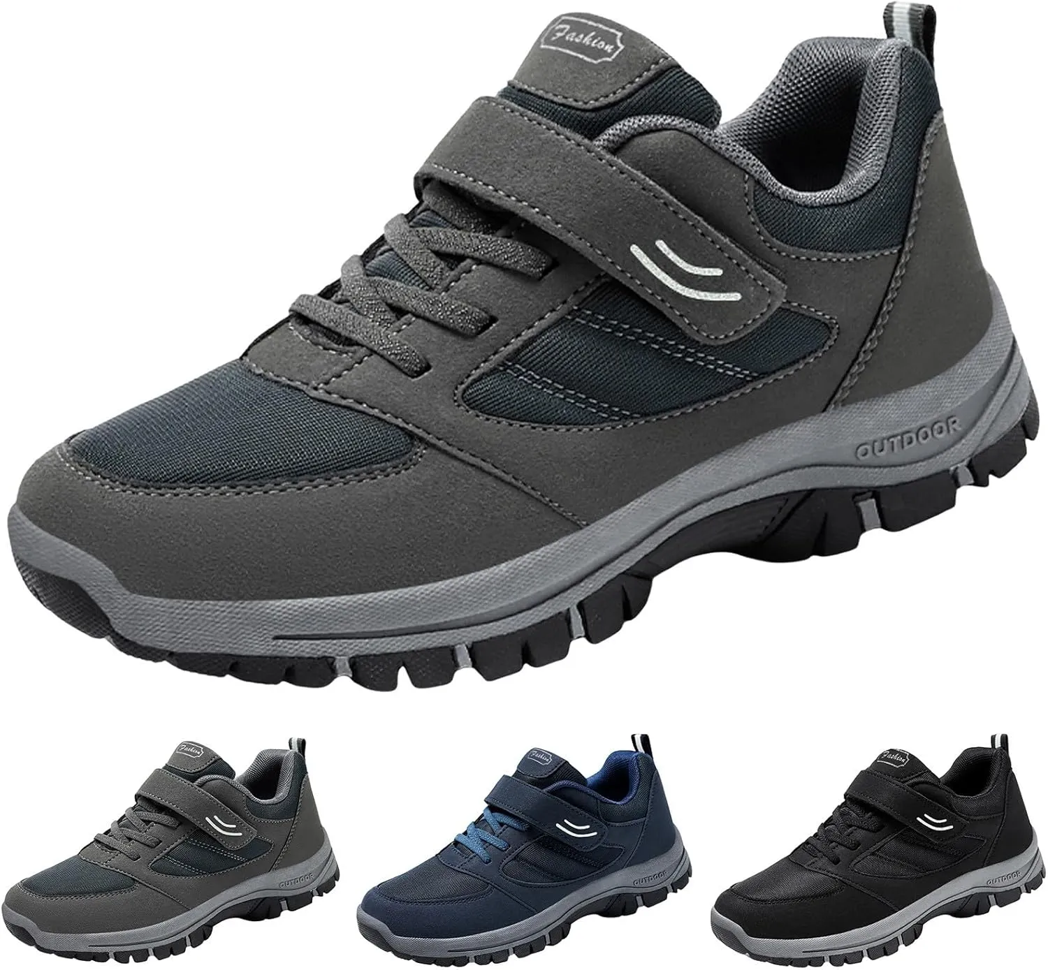 Slip on Walking Shoes for Men Comfort Memory Foam Breathable Mesh Fashion Sneakers Non Slip Indoor Outdoor Training Gym Shoes Wide Width