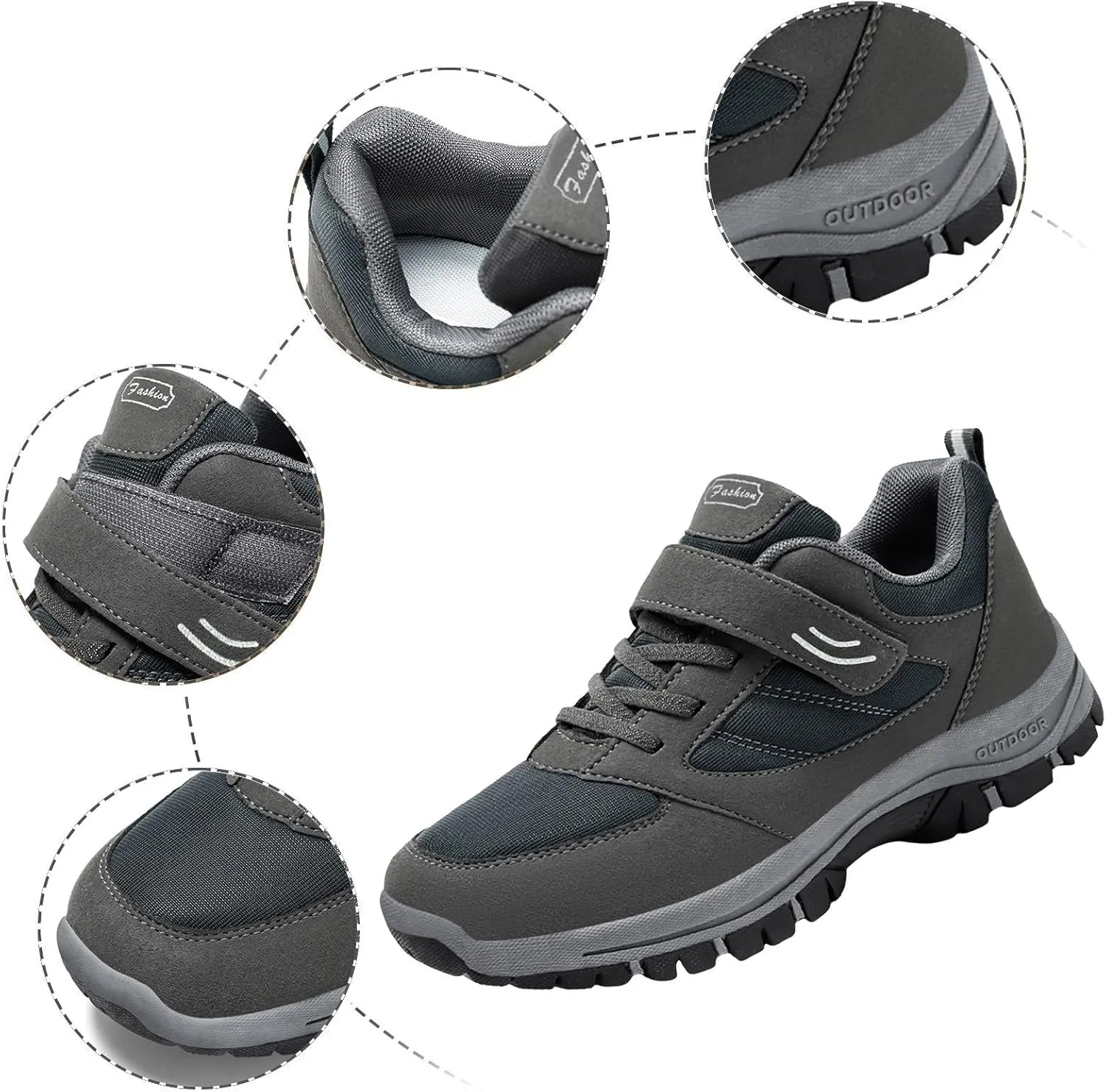 Slip on Walking Shoes for Men Comfort Memory Foam Breathable Mesh Fashion Sneakers Non Slip Indoor Outdoor Training Gym Shoes Wide Width