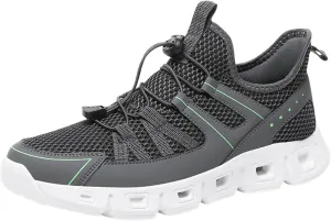Slip on Walking Shoes for Men Comfort Memory Foam Breathable Mesh Fashion Sneakers Non Slip Travel Jogging Training Gym Shoes Wide Width