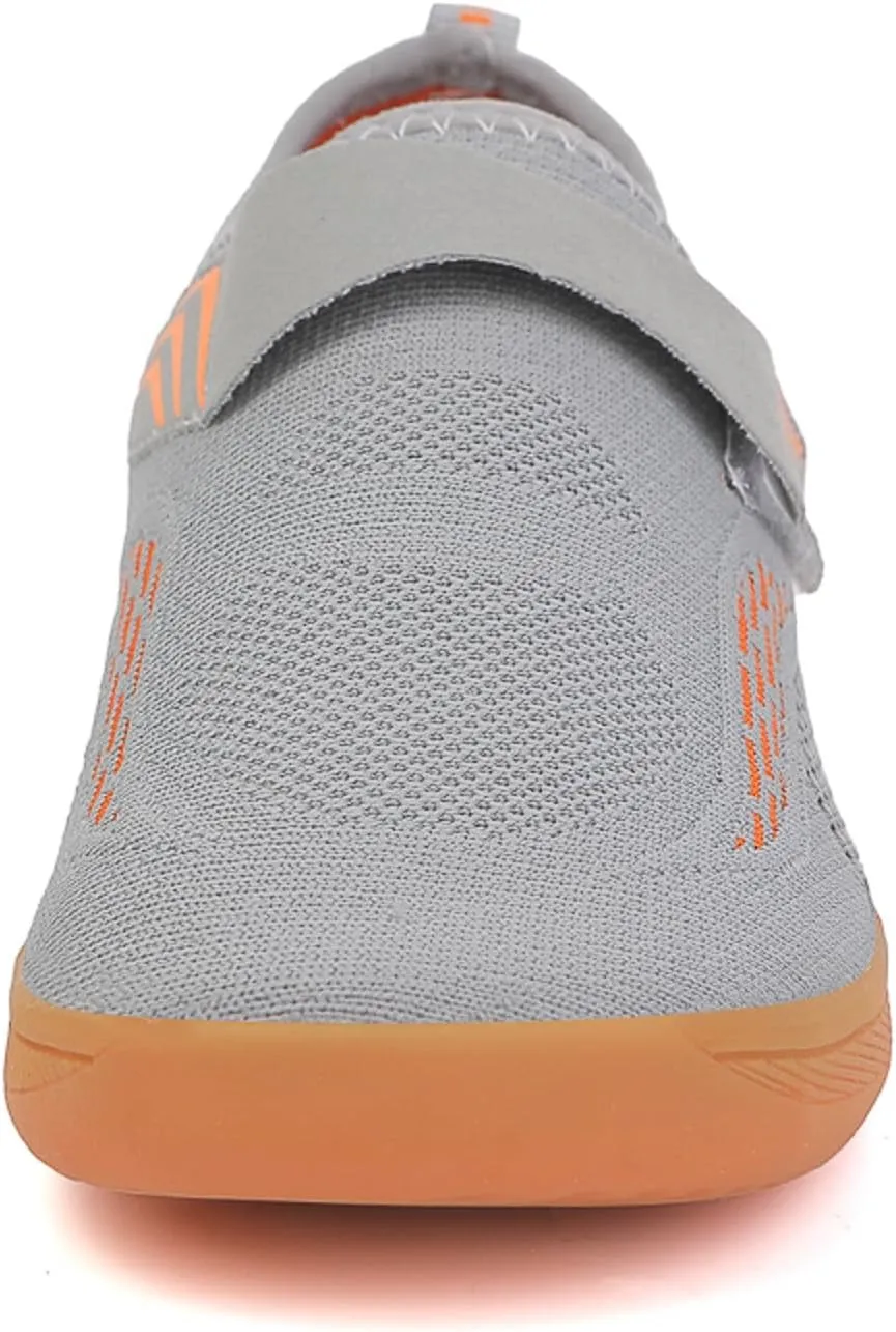 Slip on Walking Shoes for Men Comfy Knitted Memory Foam Breathable Fashion Sneakers Non Slip Travel Jogging Training Gym Shoes Wide Width