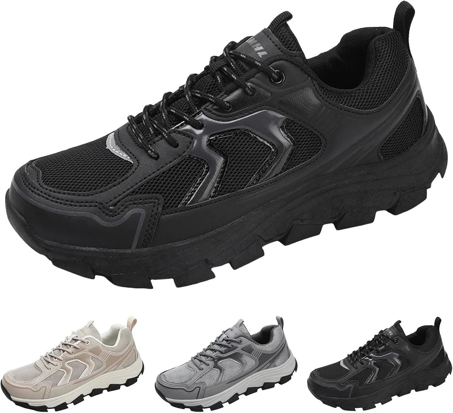 Slip on Walking Shoes for Men Comfy Knitted Memory Foam Ultra Lightweight Breathable Fashion Sneakers Non Slip Arch Support Vacation Training Gym Shoes Wide Width