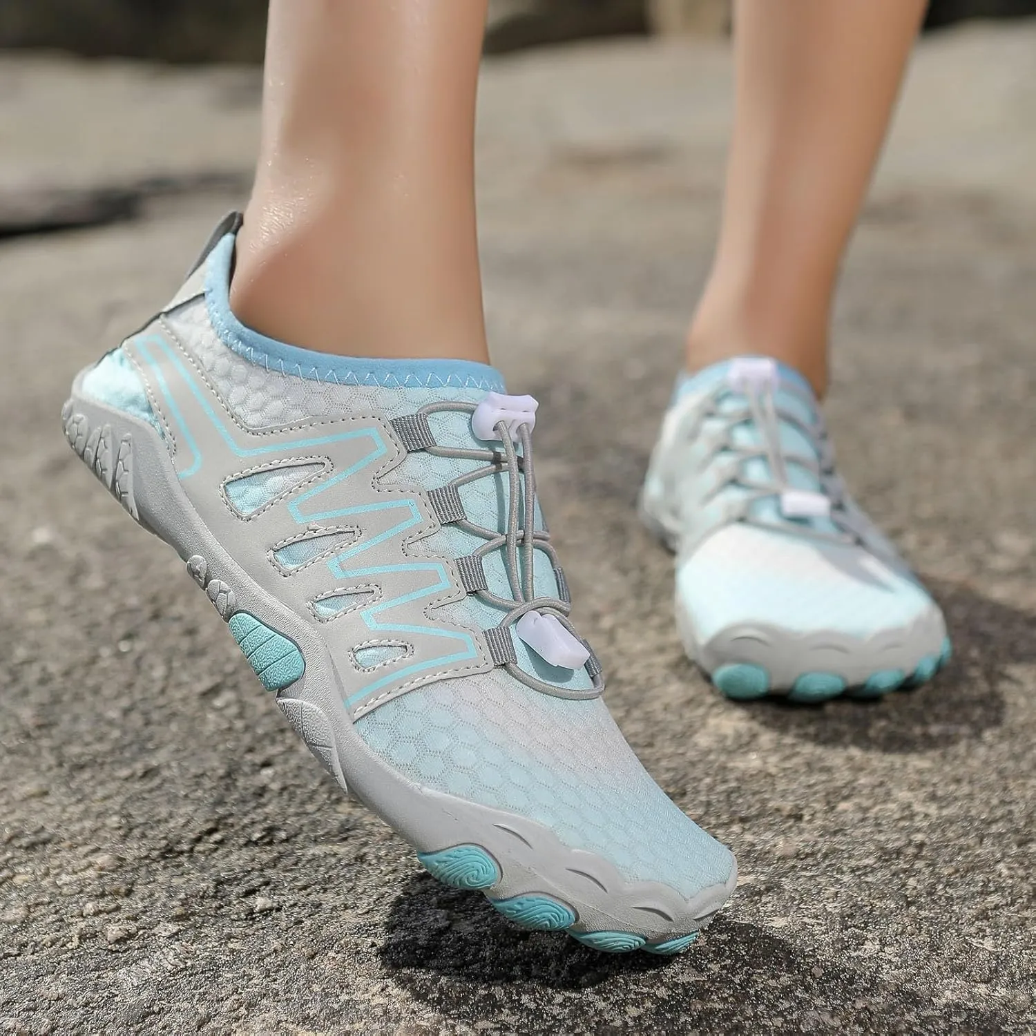 Slip on Walking Shoes for Men Comfy Memory Foam Hiking Shoes Ultra Lightweight Breathable Fashion Sneakers Lace Up Non Slip Travel Jogging Training Gym Shoes Wide Width