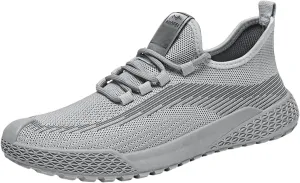 Slip on Walking Shoes Men Casual Dressy Memory Foam Ultra Lightweight Breathable Fashion Sneakers Non Slip Travel Jogging Training Gym Shoes Wide Width