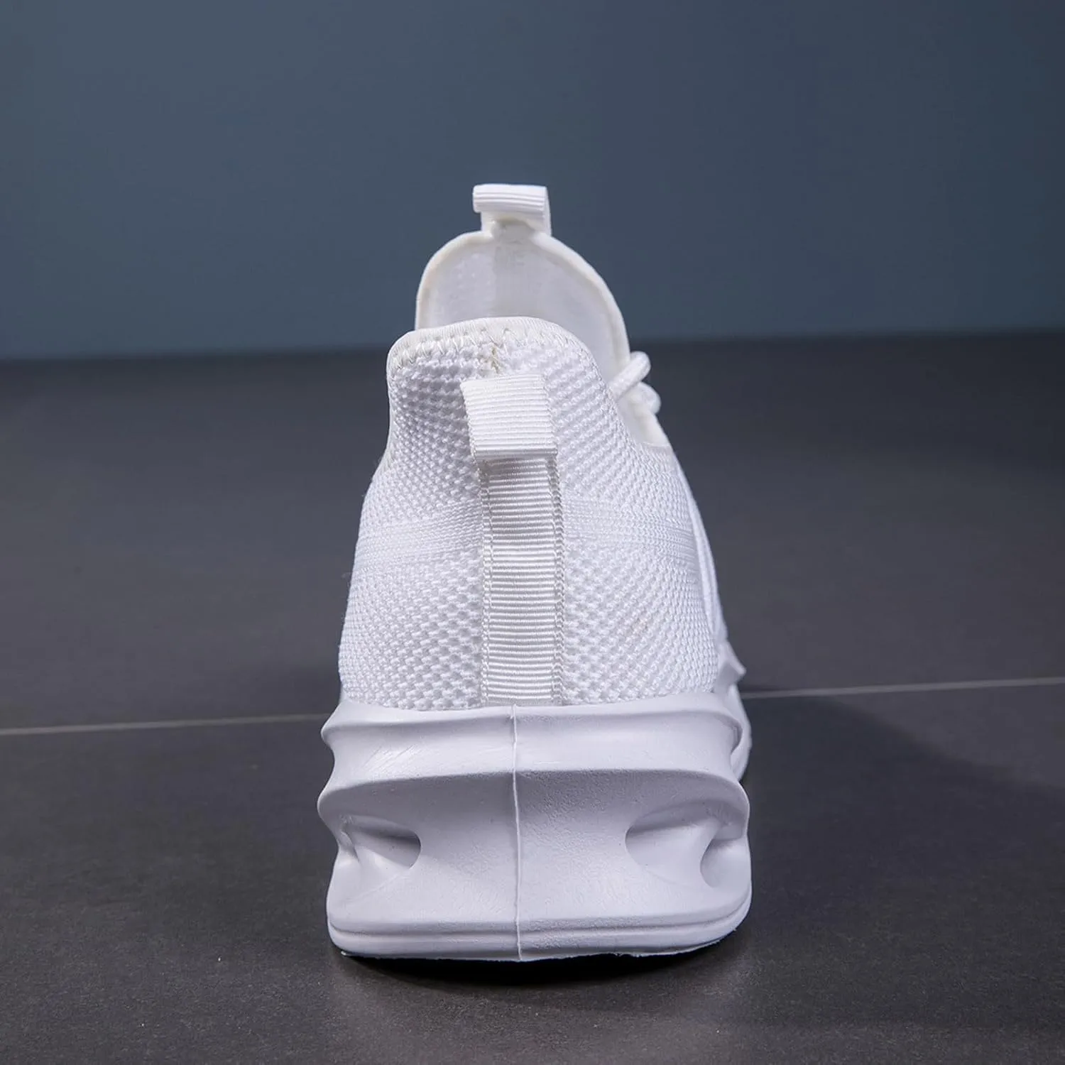 Slip on Walking Shoes Men Comfort Memory Foam Breathable Fashion Sneakers Non Slip Arch Support Cushioning Athletic Running Shoes