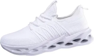 Slip on Walking Shoes Men Comfort Memory Foam Breathable Fashion Sneakers Non Slip Arch Support Cushioning Athletic Running Shoes