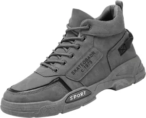 Slip on Walking Shoes Men Comfort Memory Foam Breathable Hiking Shoes Lightweight Fashion Sneakers Non Slip Arch Support Vacation Training Gym Shoes Wide Width