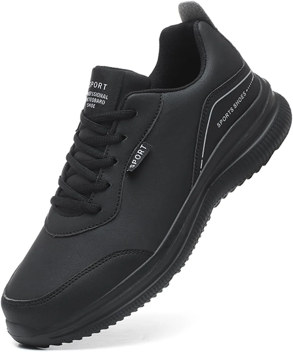 Slip on Walking Shoes Men Comfort Memory Foam Breathable Lightweight Fashion Sneakers Non Slip Arch Support Cushioning Athletic Running Shoes