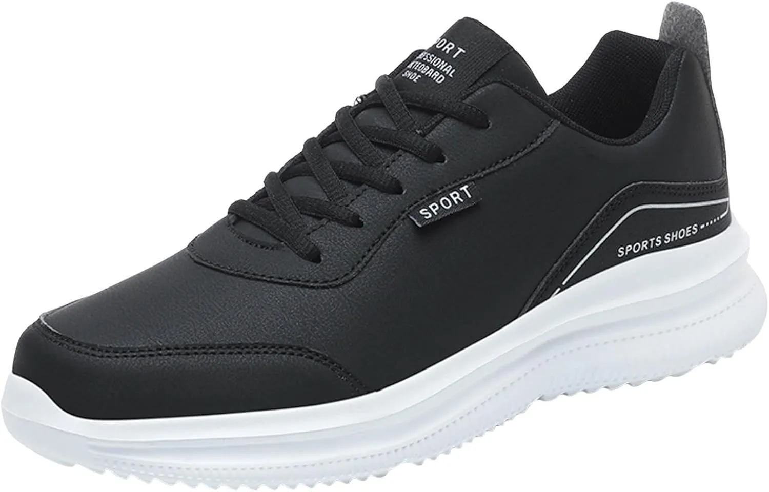 Slip on Walking Shoes Men Comfort Memory Foam Breathable Lightweight Fashion Sneakers Non Slip Arch Support Cushioning Athletic Running Shoes