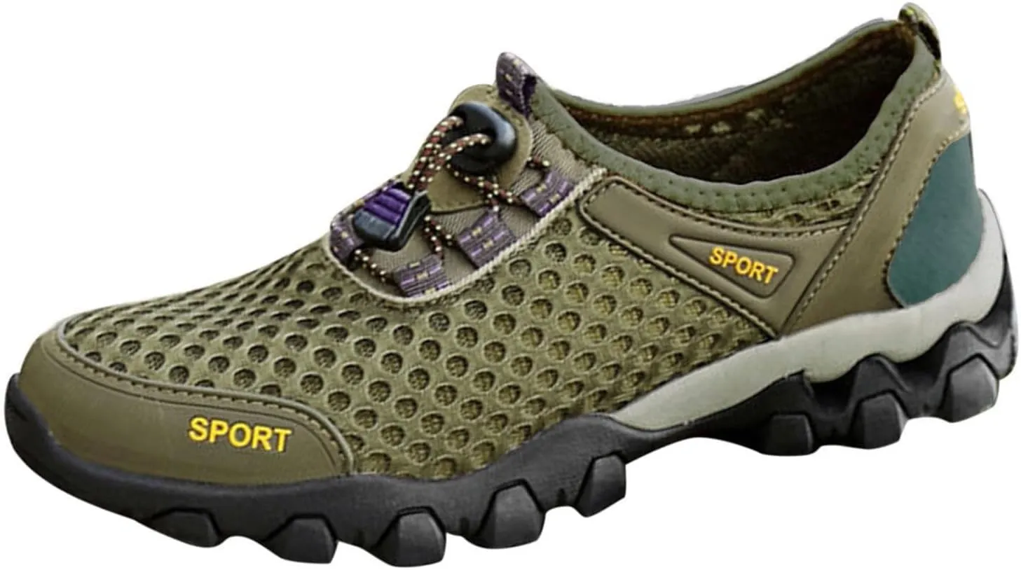 Slip on Walking Shoes Men Comfort Memory Foam Breathable Lightweight Fashion Sneakers Non Slip Travel Jogging Training Gym Shoes Wide Width