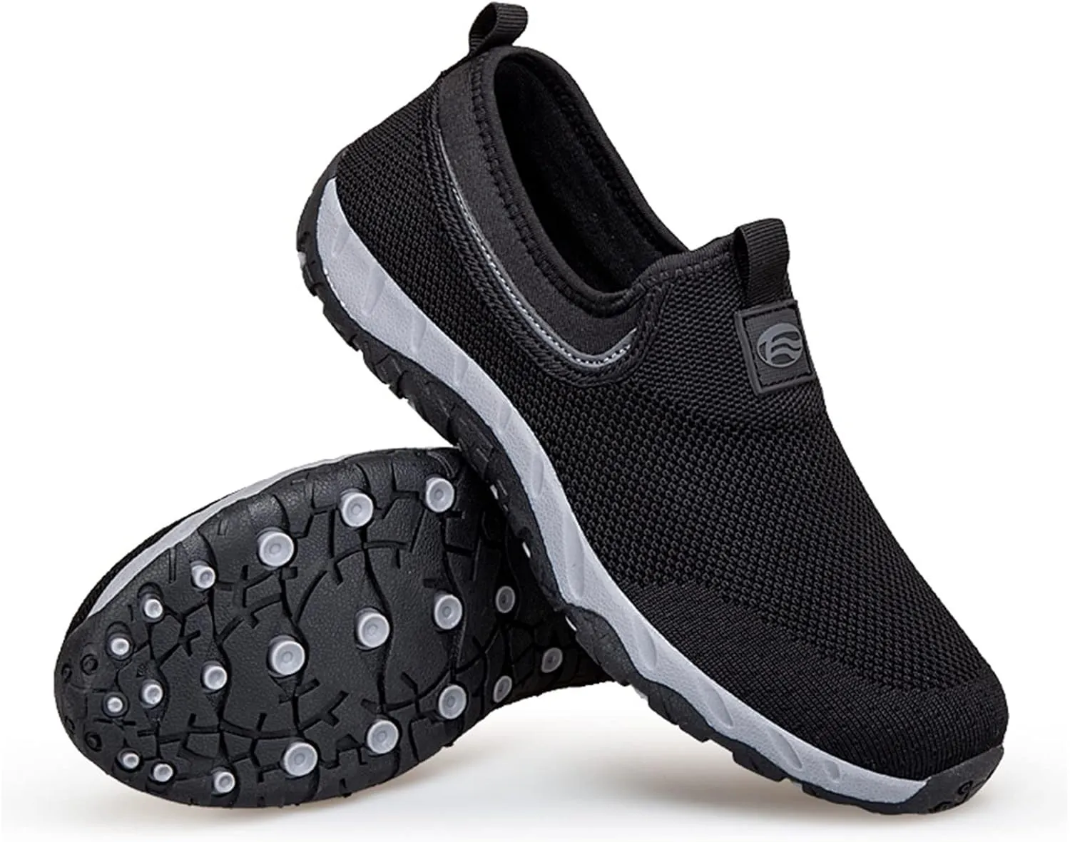 Slip on Walking Shoes Men Comfortable Memory Foam Breathable Fashion Sneakers Non Slip Arch Support Cushioning Athletic Running Shoes