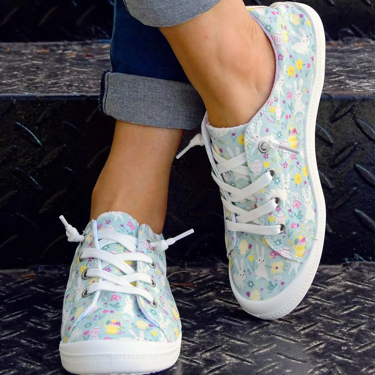 Sneakers for Womens Anti-Slip Comfortable Womens Loafers Roman Pluse Size Comfortable Shoes for Women
