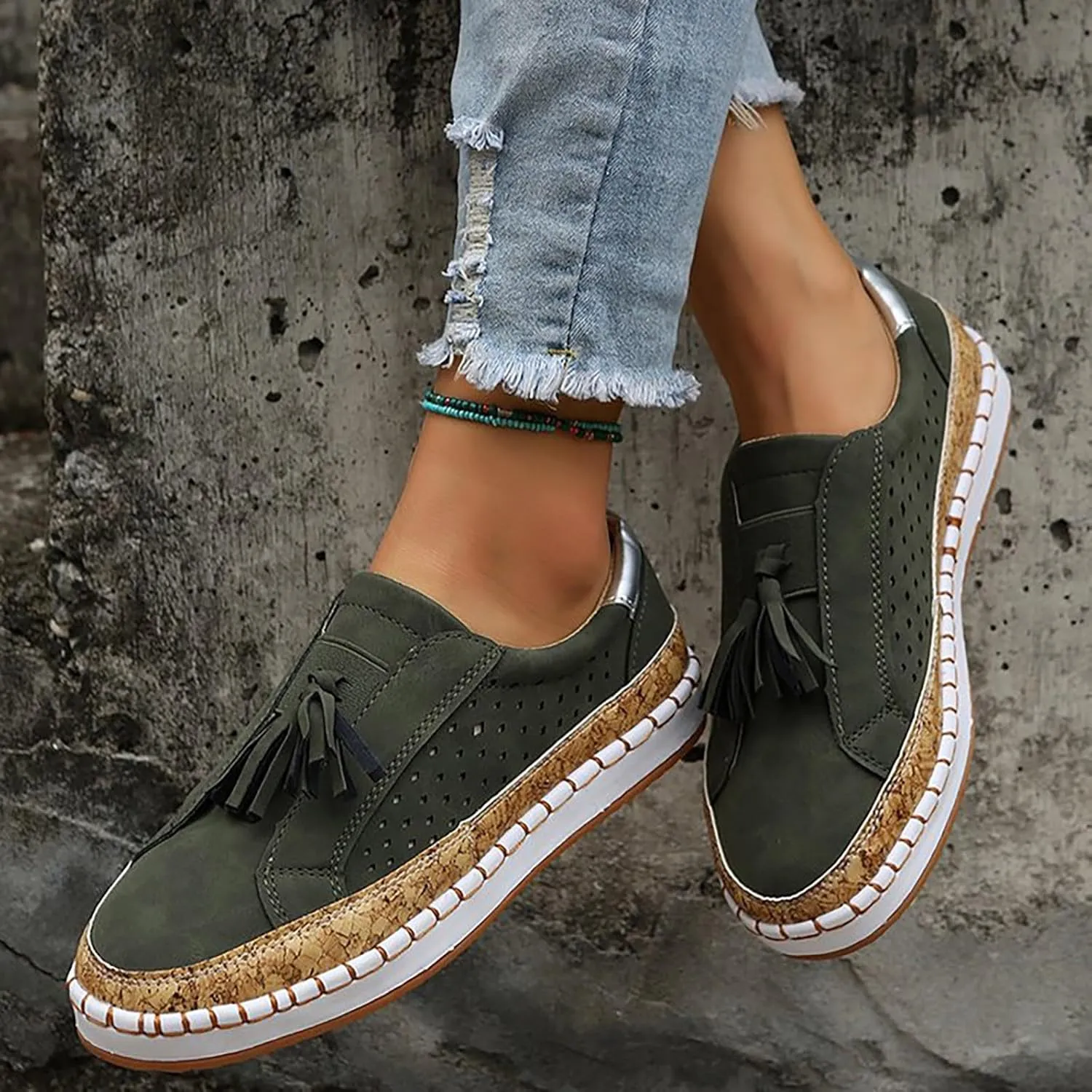 Tennis Shoes Womens Arch Support Dress Casual Shoes Women Shoes Sneakers Slip On Sneakers Walking Tennis Shoe Waterproof Tennis Shoe Loafers Casual Slip On