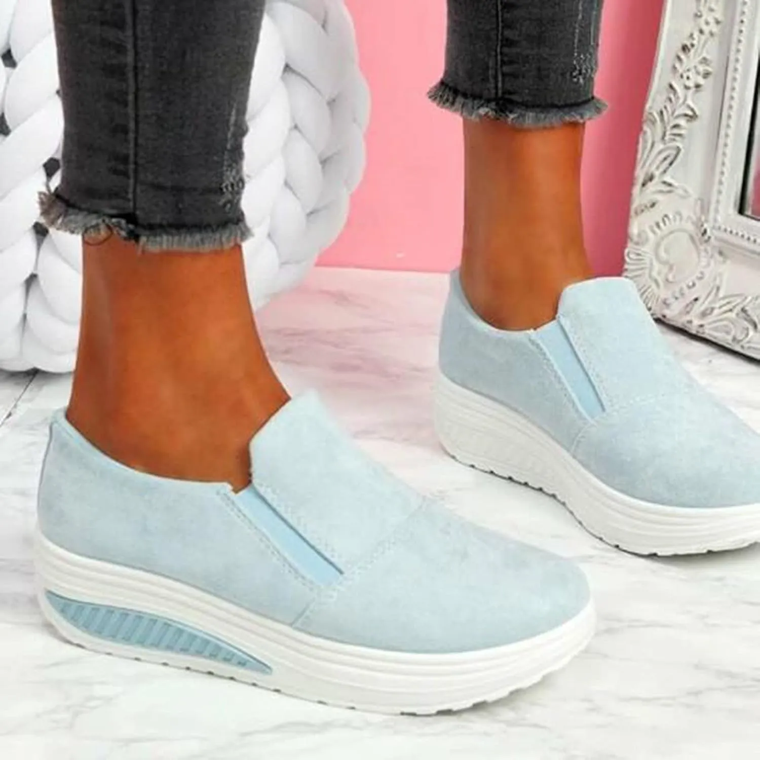 Tennis Shoes Womens Zapatillas De Tacon para Mujer Gym Shoes Women Weightlifting and Running Chunky Sneakers for Women 2023 Dressy Walking Shoes for Women with Arch Support and Comfort