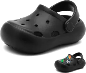 Toddler Classic Clogs Skin-Friendly Comfy Lightweight Boys Girls Slip On Water Shoes