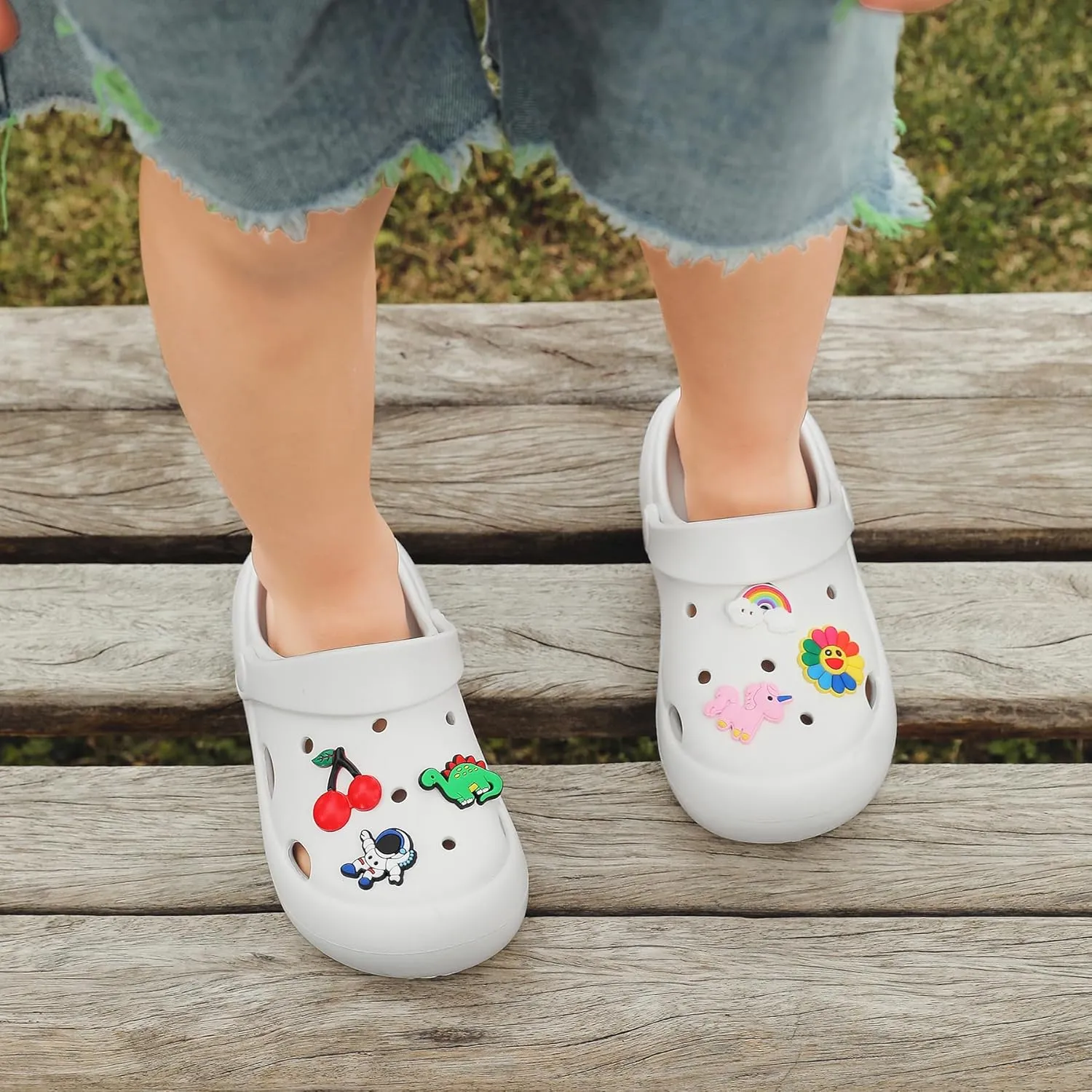 Toddler Classic Clogs Skin-Friendly Comfy Lightweight Boys Girls Slip On Water Shoes