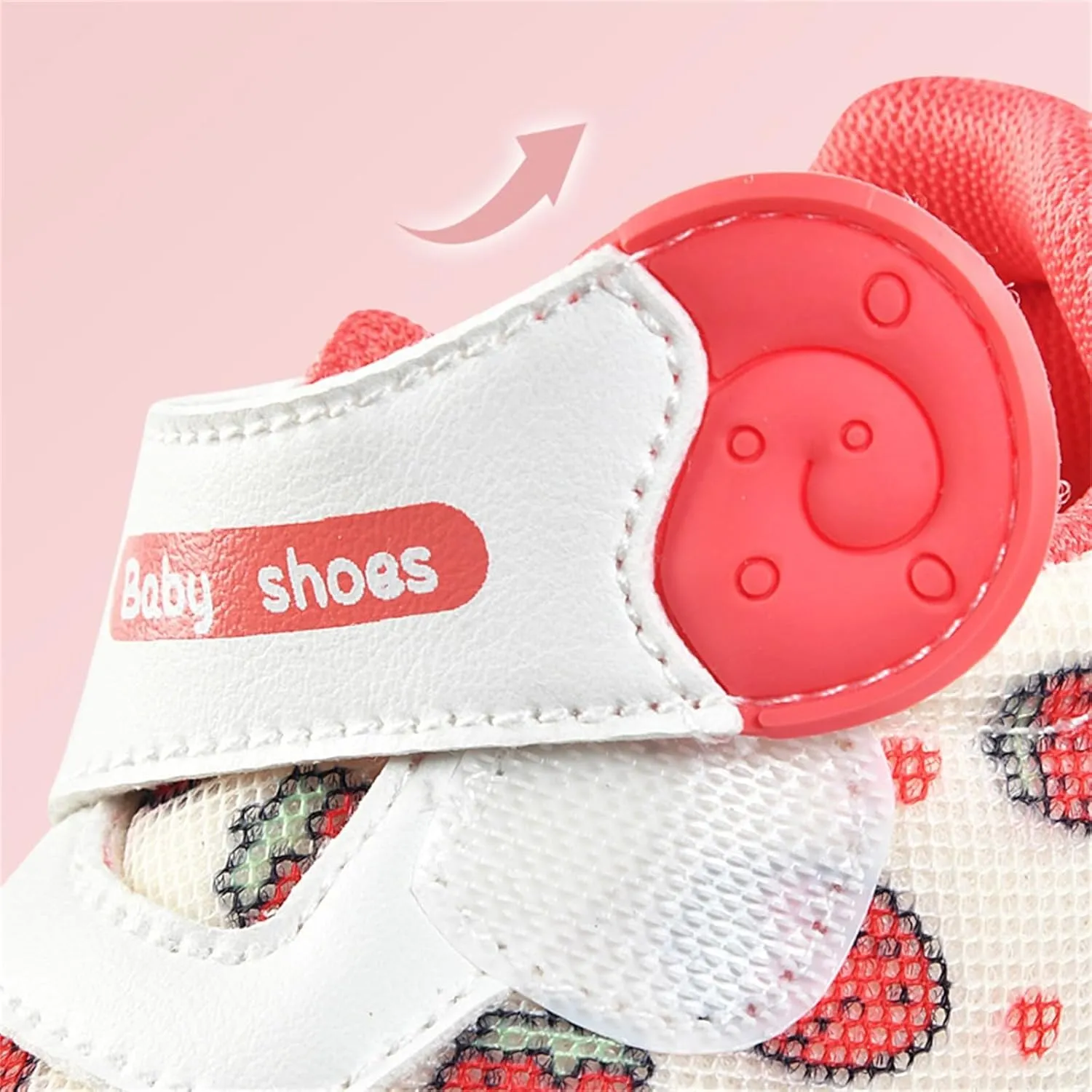 Toddler First Walking Sport Shoes Mesh Breathable Sneaker Baby Boys Girls Light Comfy Squeaky Non Slip Shoes Fashion
