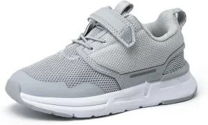 Toddler Sport Sneakers with Hook and Loop Closure - Lightweight Athletic Running Shoes for Boys and Girls