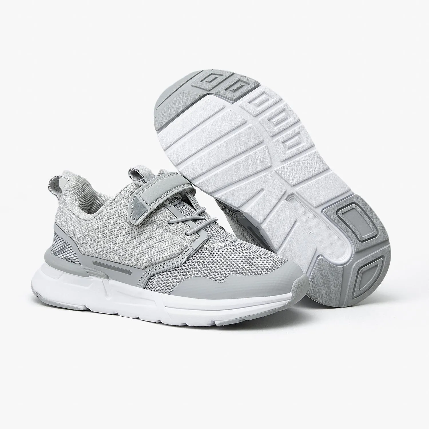Toddler Sport Sneakers with Hook and Loop Closure - Lightweight Athletic Running Shoes for Boys and Girls